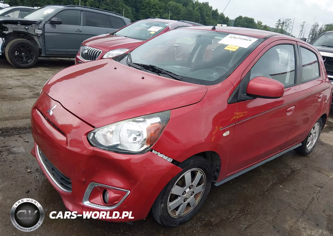 2014 Mitsubishi Mirage Es VIN:ML32A4HJ8EH015609 - 2