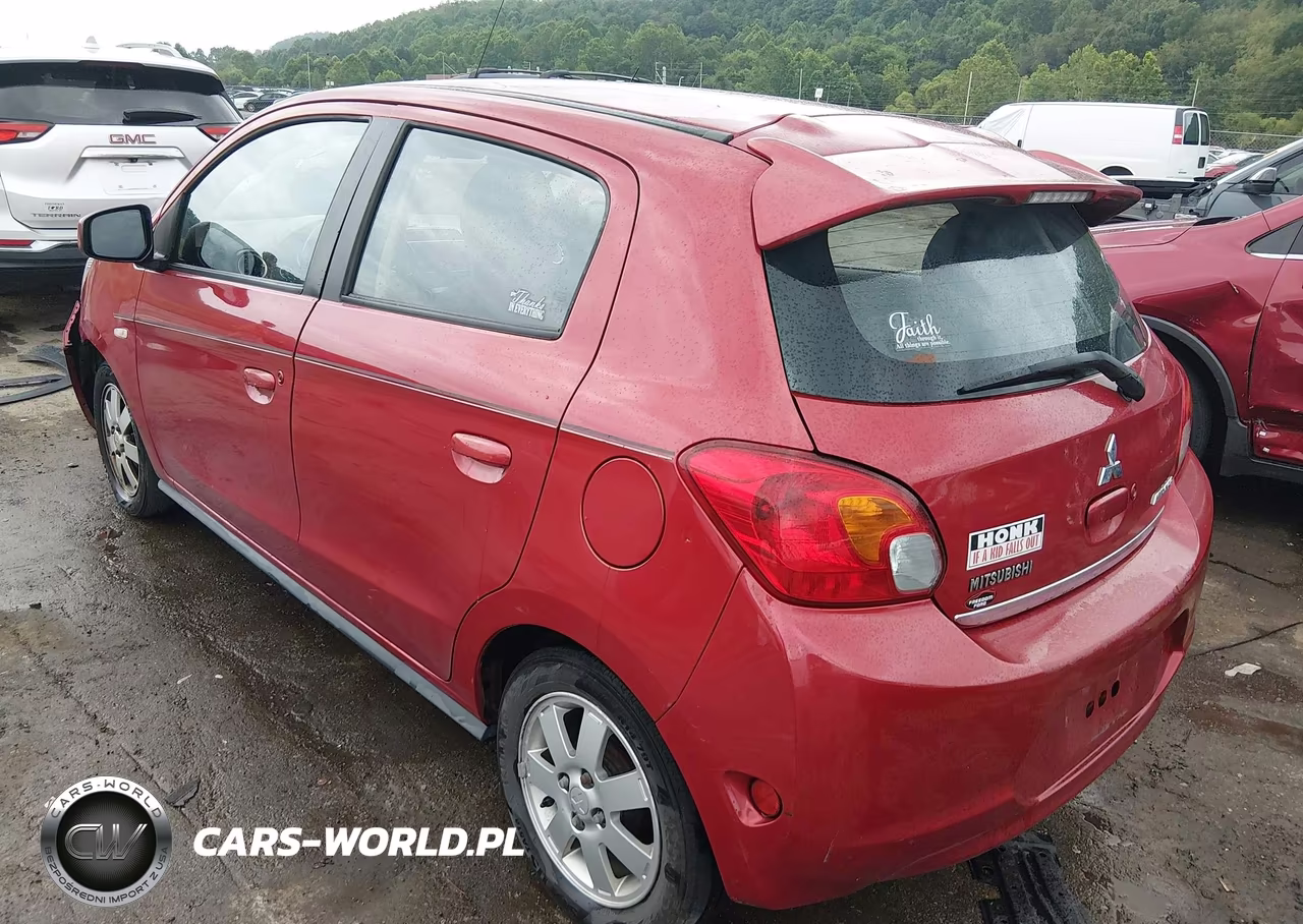 2014 Mitsubishi Mirage Es VIN:ML32A4HJ8EH015609 - 3