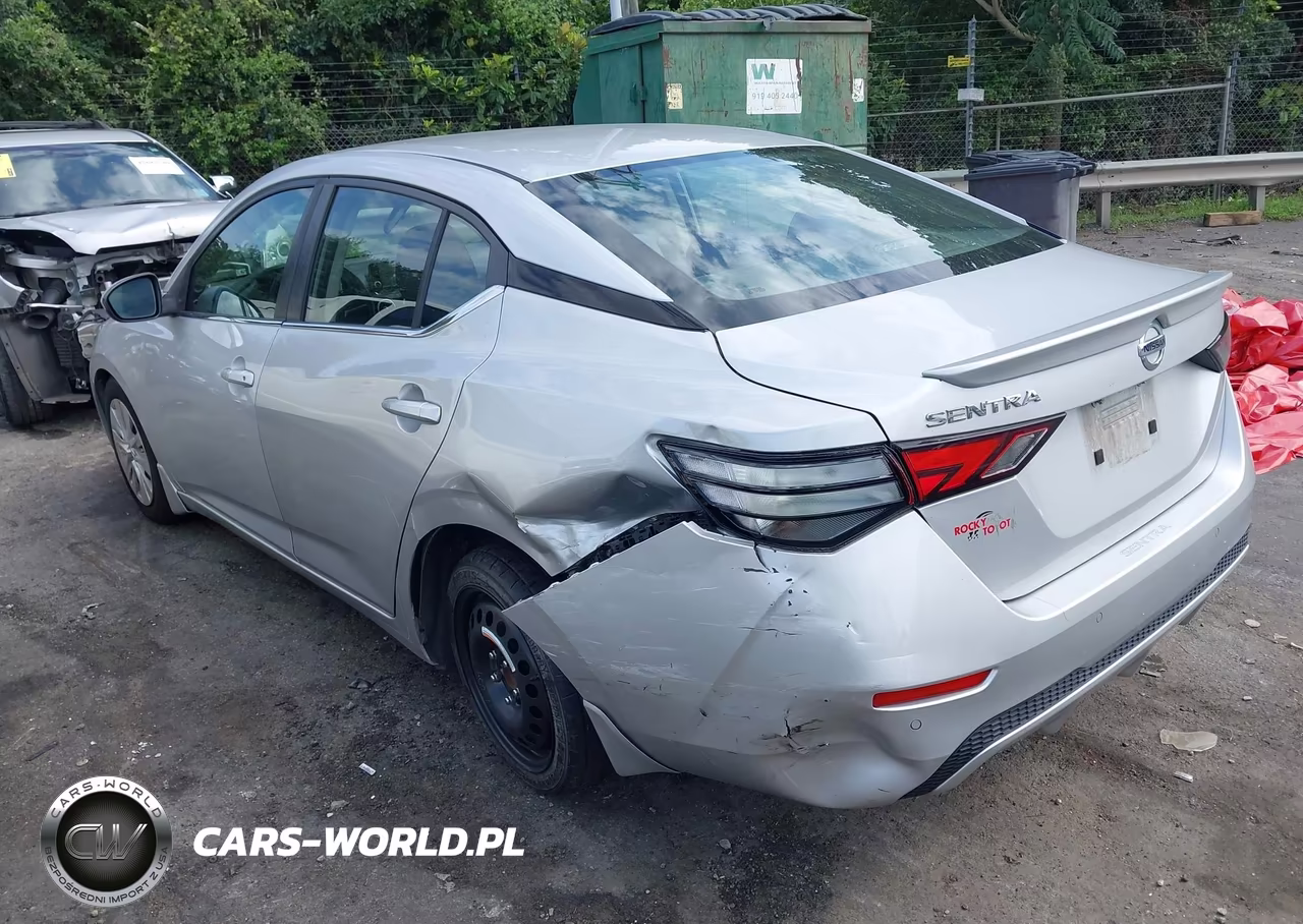 2020 Nissan Sentra S Xtronic Cvt VIN:3N1AB8BV3LY276532 - 3