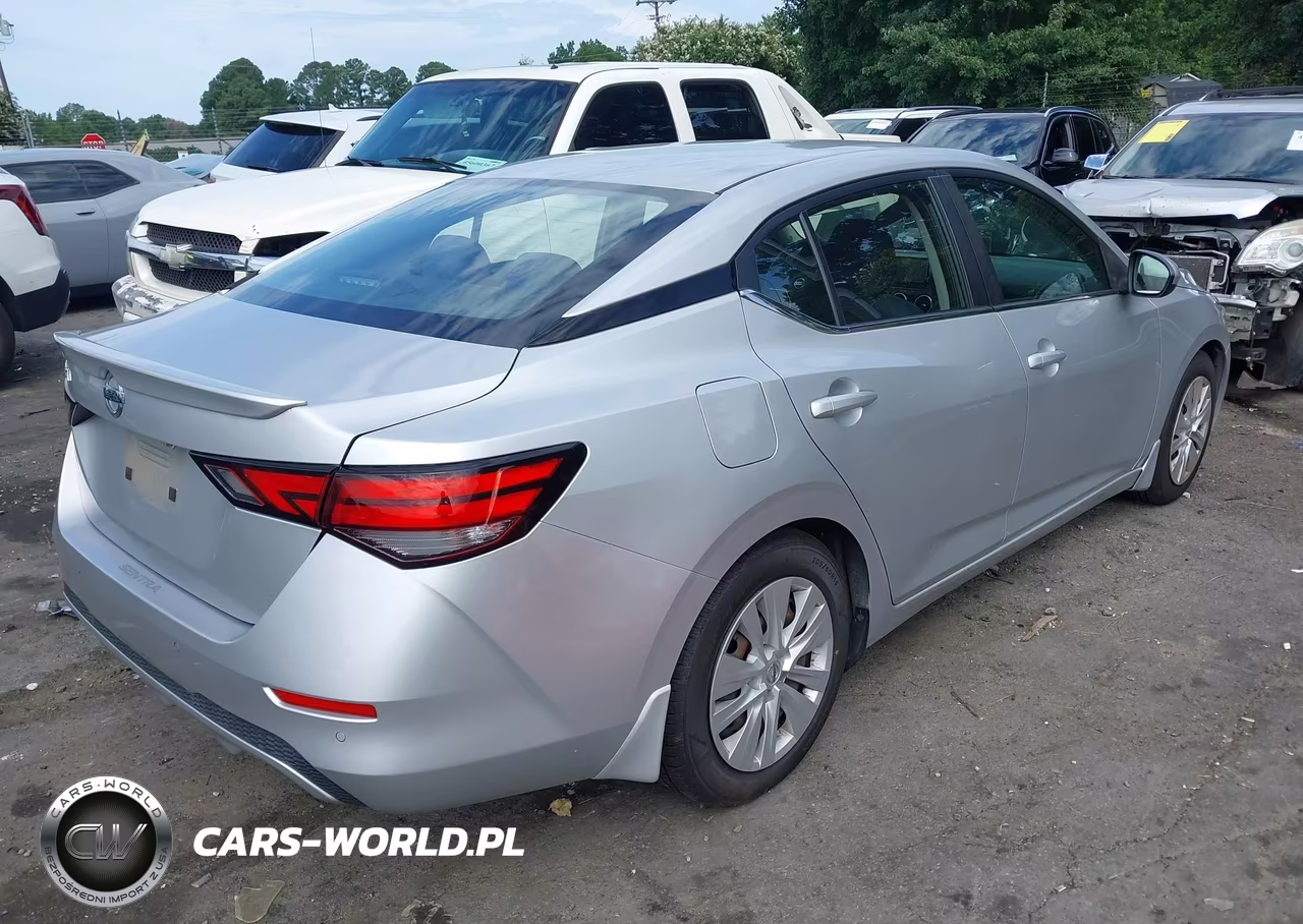 2020 Nissan Sentra S Xtronic Cvt VIN:3N1AB8BV3LY276532 - 4