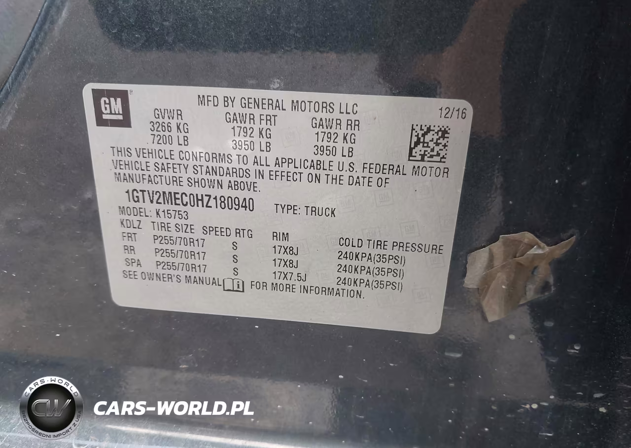 2017 GMC Sierra 1500 Sle VIN:1GTV2MEC0HZ180940 - 9