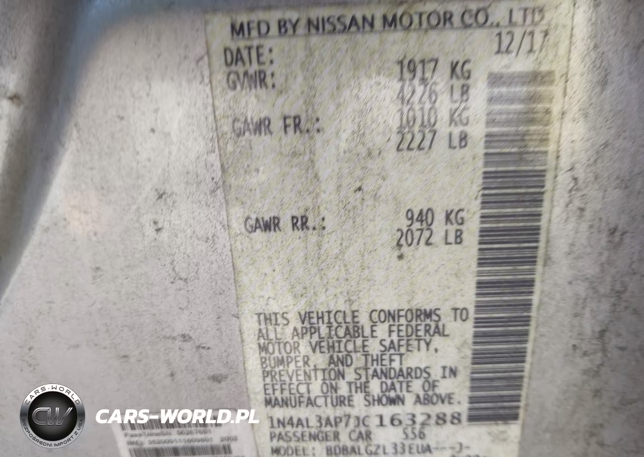 2018 Nissan Altima 2.5 S VIN:1N4AL3AP7JC163288 - 9