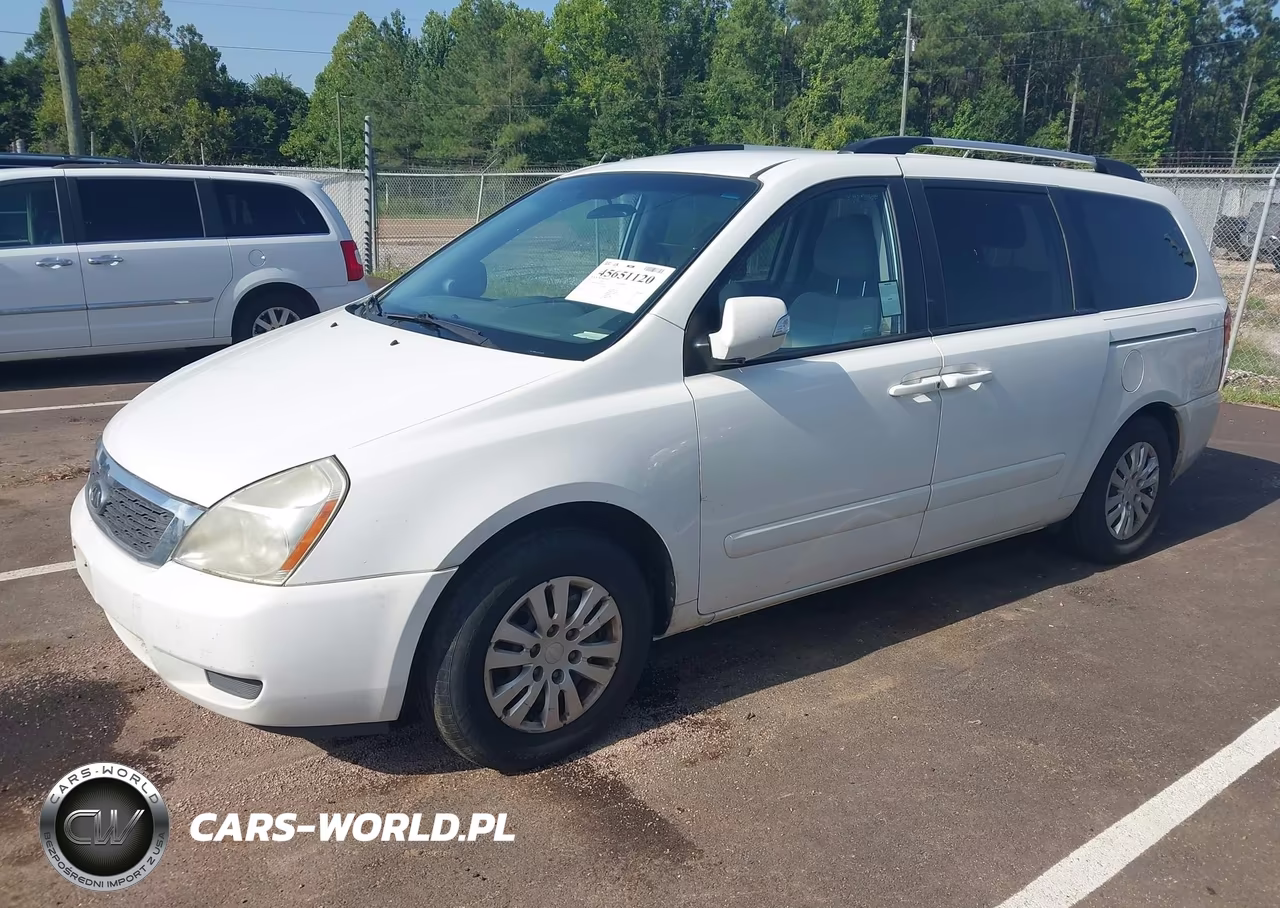 2012 Kia Sedona Lx VIN:KNDMG4C78C6441082 - 2