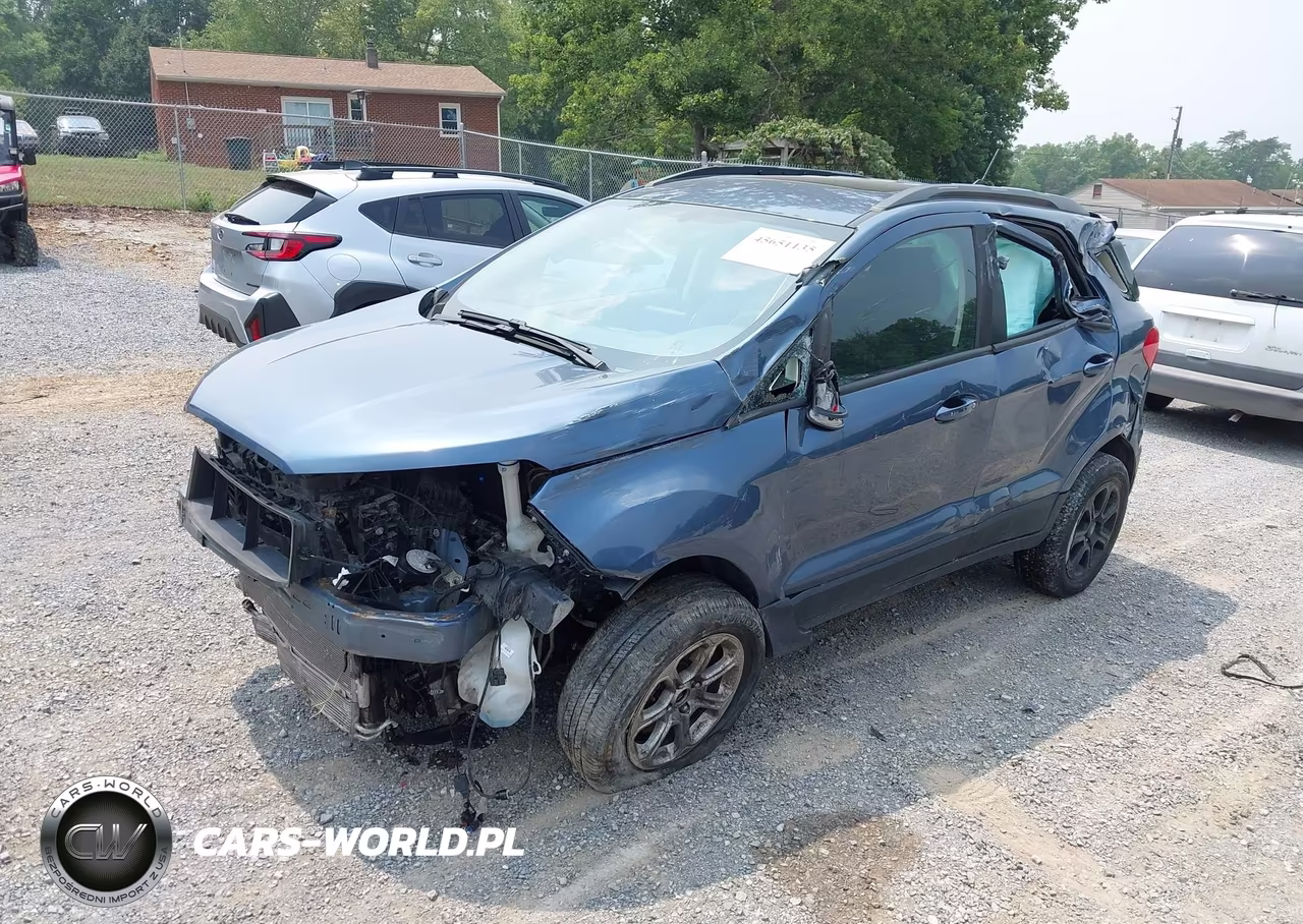 2022 Ford Ecosport Se VIN:MAJ6S3GL3NC460027 - 2