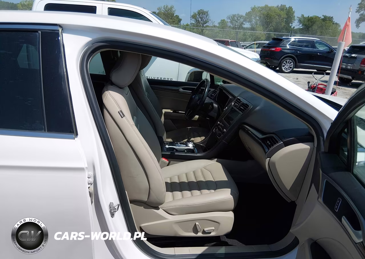 2019 Ford Fusion Hybrid Sel VIN:3FA6P0MU3KR172275 - 5