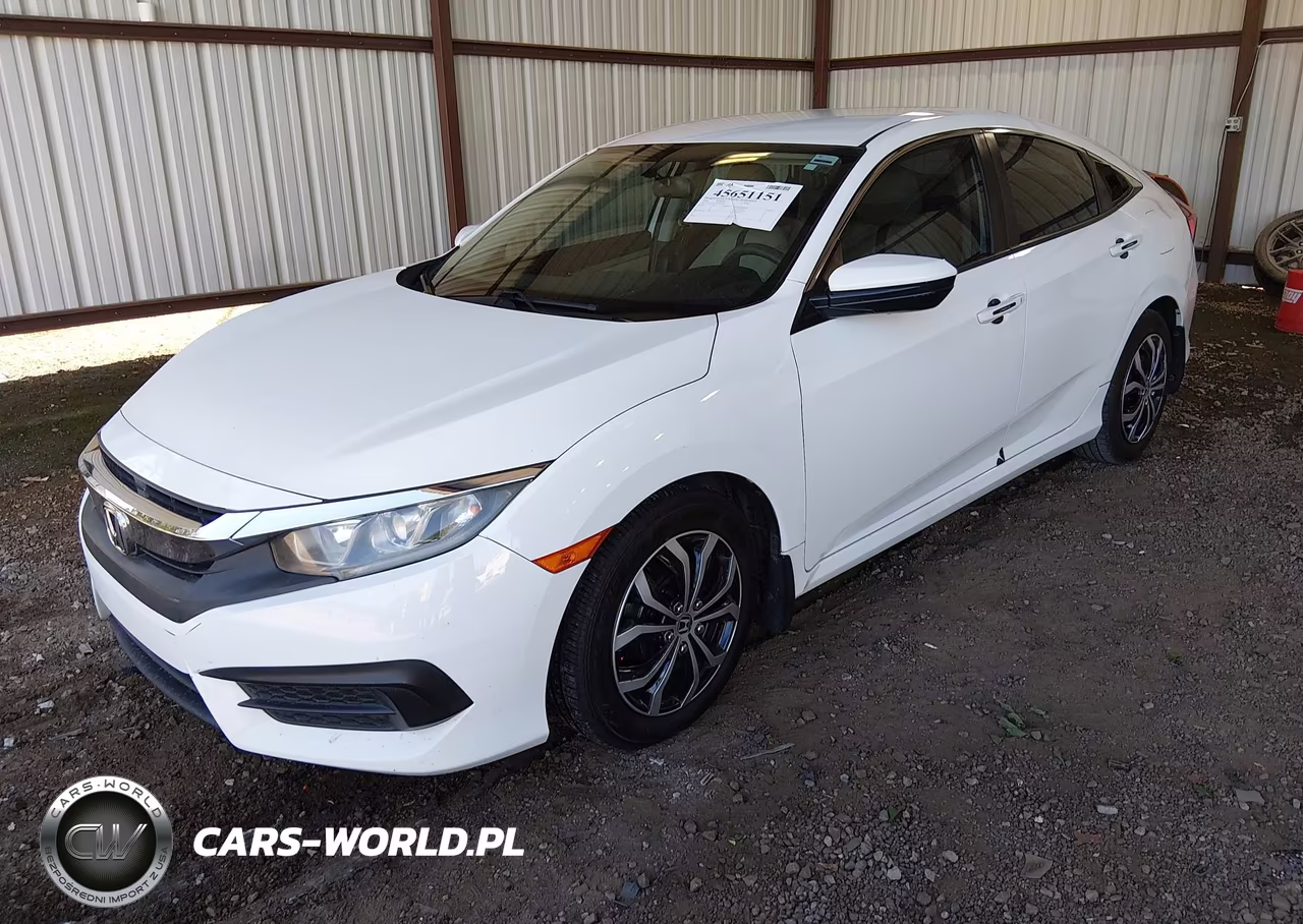 2016 Honda Civic Lx VIN:19XFC2F51GE075405 - 2