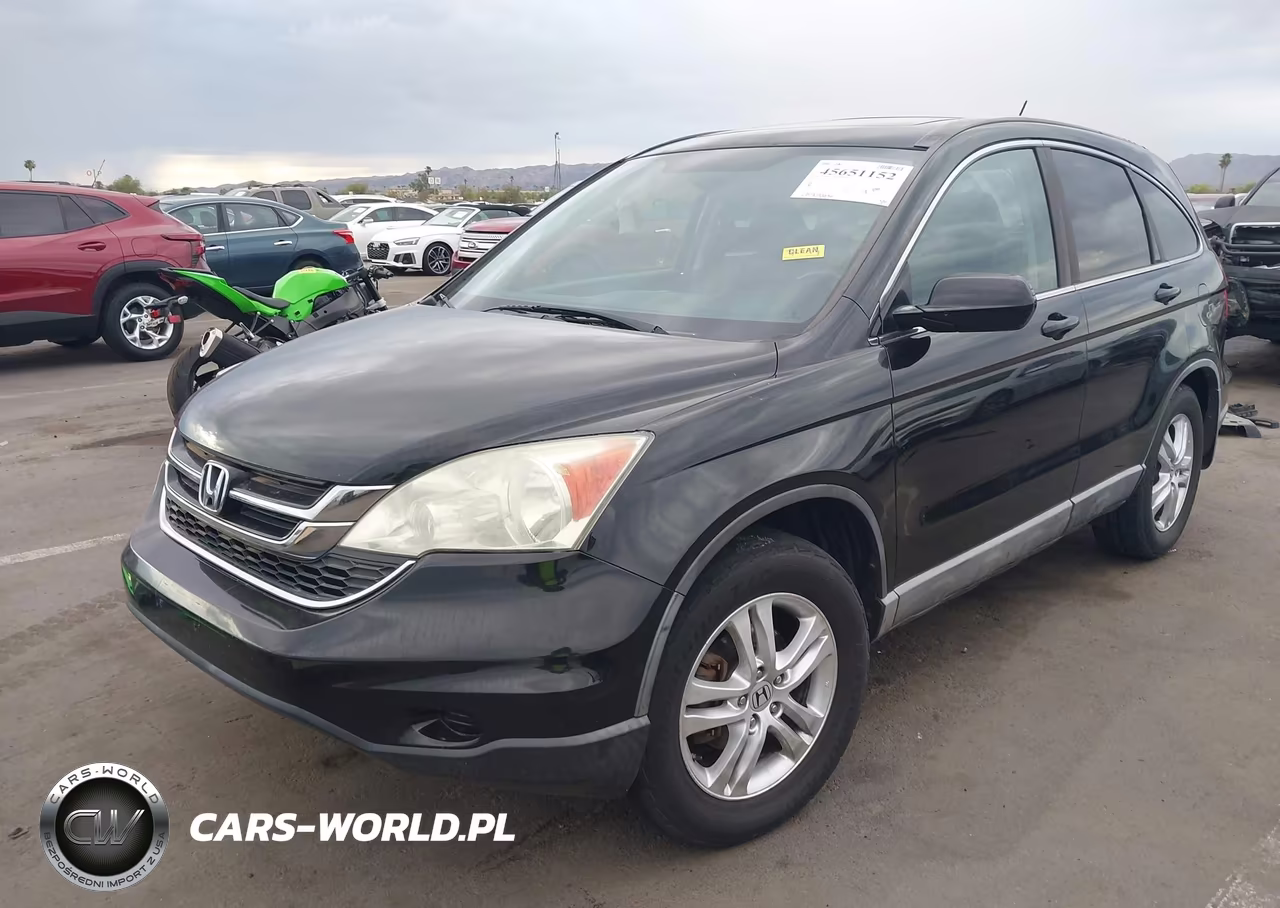 2010 Honda Cr-V Ex-L VIN:5J6RE3H74AL011816 - 2