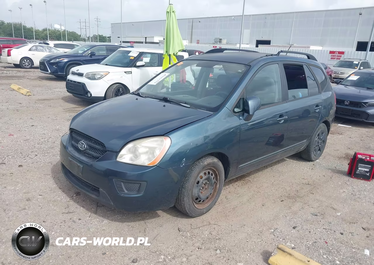 2009 Kia Rondo Lx VIN:KNAFG528897238105 - 2