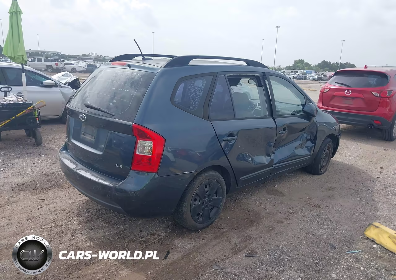 2009 Kia Rondo Lx VIN:KNAFG528897238105 - 4