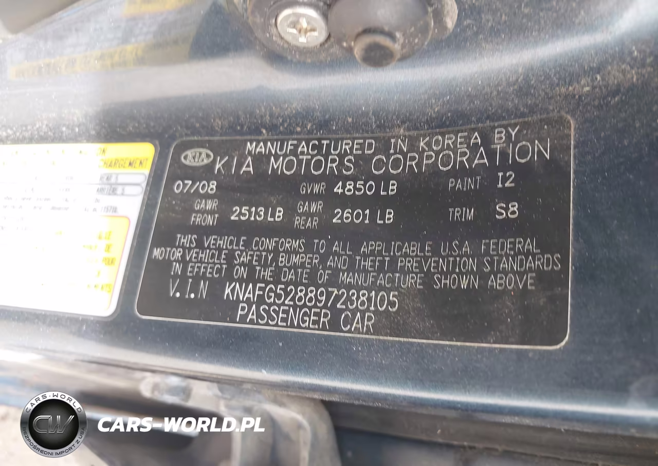 2009 Kia Rondo Lx VIN:KNAFG528897238105 - 9