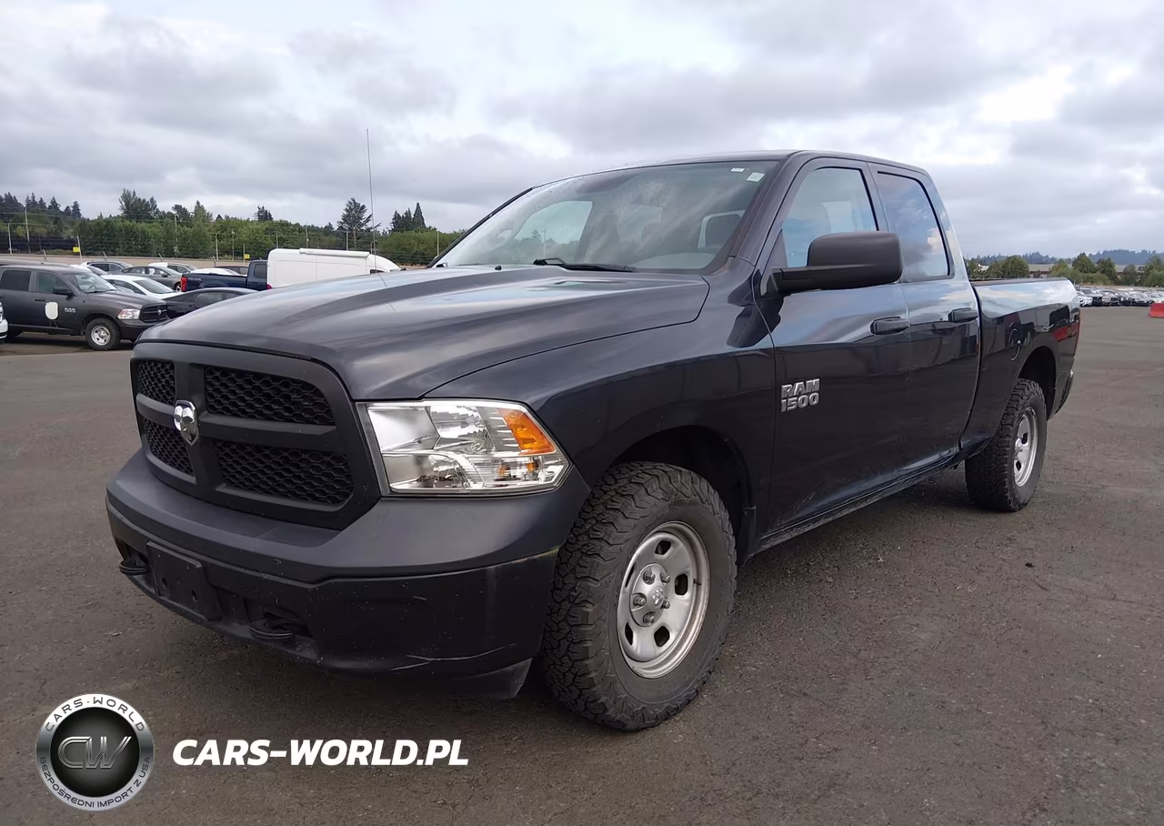 2018 Ram 1500 Tradesman 4X4 6'4 Box VIN:1C6RR7FG3JS297255 - 2
