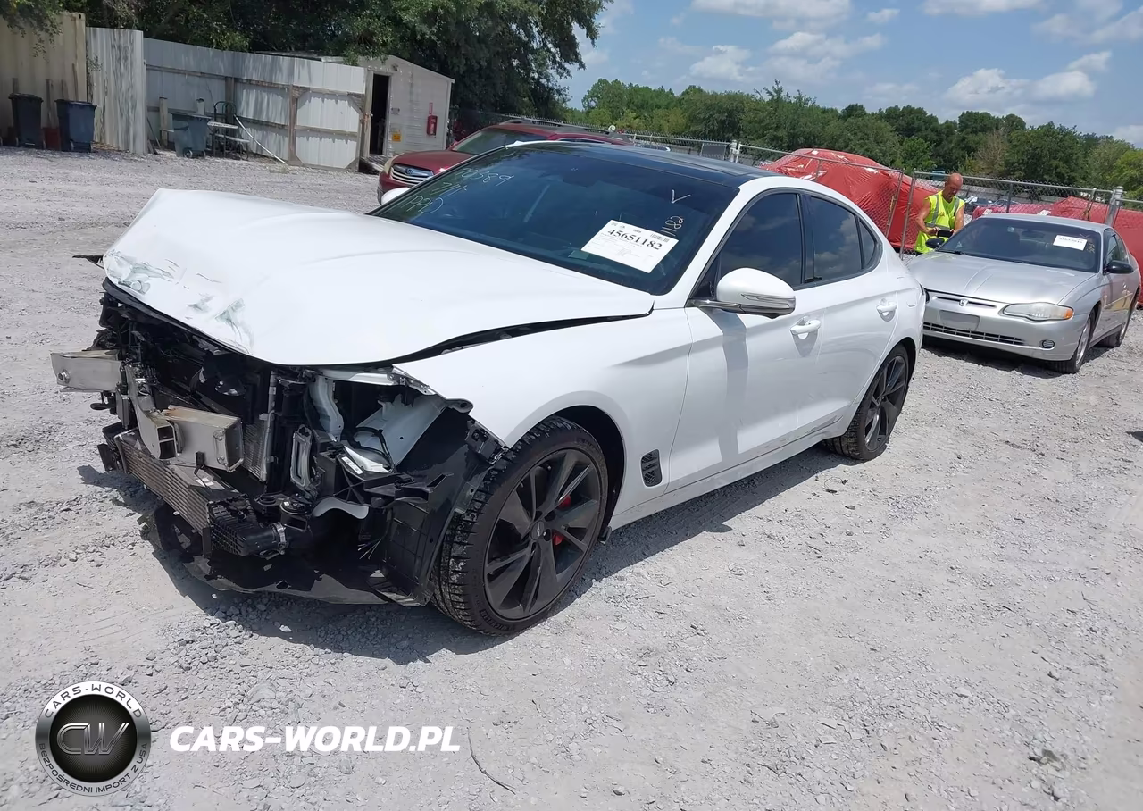 2023 Genesis G70 3.3T Rwd VIN:KMTG54TE7PU110272 - 2