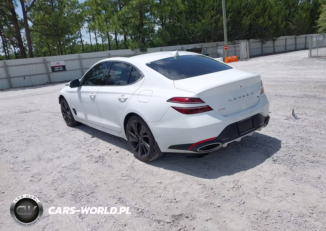2023 Genesis G70 3.3T Rwd VIN:KMTG54TE7PU110272 - 3