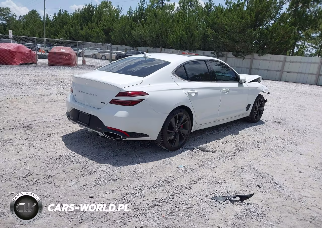 2023 Genesis G70 3.3T Rwd VIN:KMTG54TE7PU110272 - 4