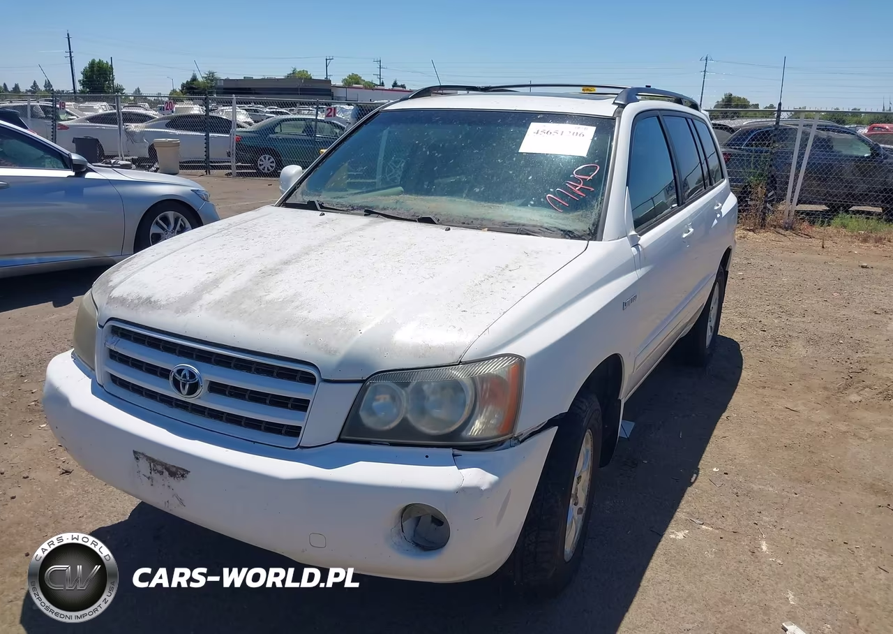 2001 Toyota Highlander V6 VIN:JTEHF21A410035111 - 2