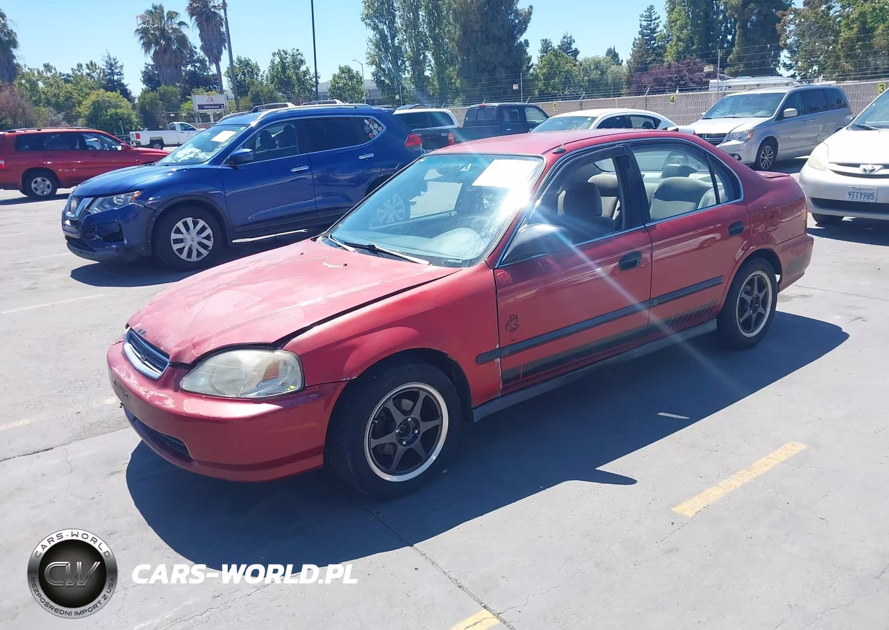 1998 Honda Civic Lx VIN:1HGEJ6677WL028879 - 2