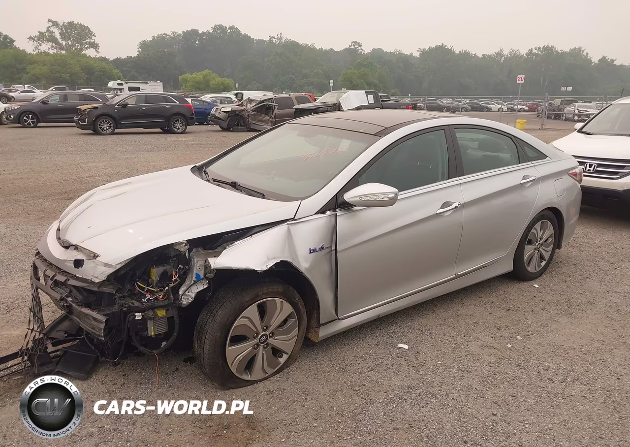 2014 Hyundai Sonata Hybrid Limited VIN:KMHEC4A43EA105747 - 2