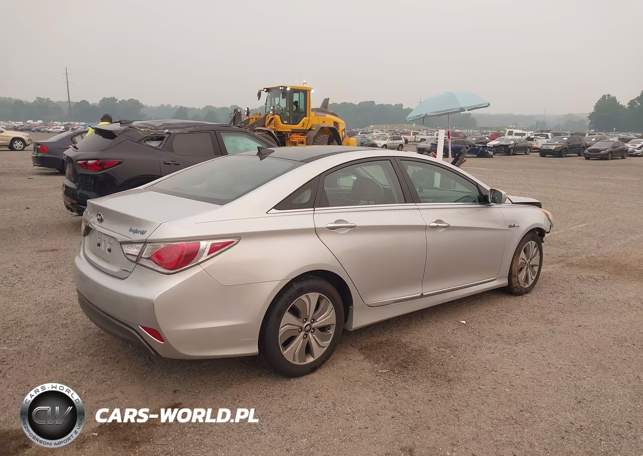 2014 Hyundai Sonata Hybrid Limited VIN:KMHEC4A43EA105747 - 4