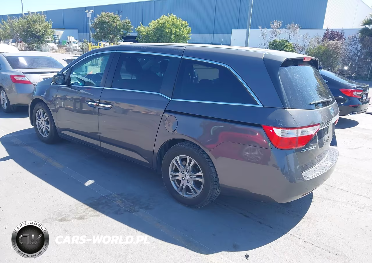 2013 Honda Odyssey Ex VIN:5FNRL5H49DB049160 - 3