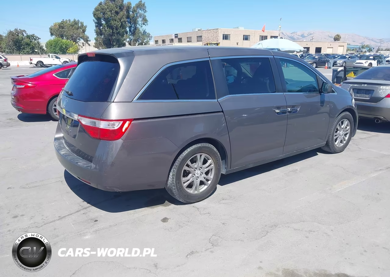 2013 Honda Odyssey Ex VIN:5FNRL5H49DB049160 - 4