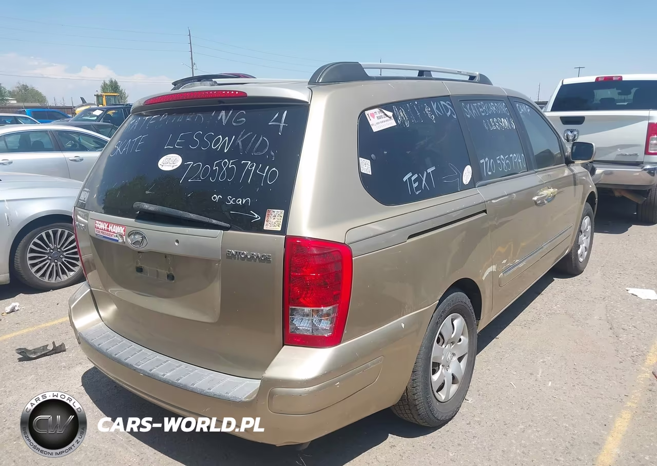 2007 Hyundai Entourage Gls-Limited-Se VIN:KNDMC233676011294 - 4