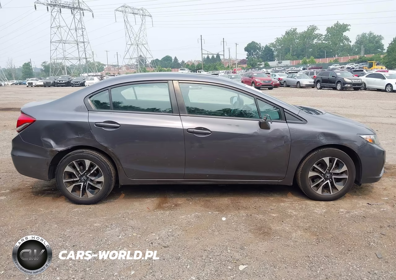 2015 Honda Civic Ex VIN:2HGFB2F8XFH555542 - 13