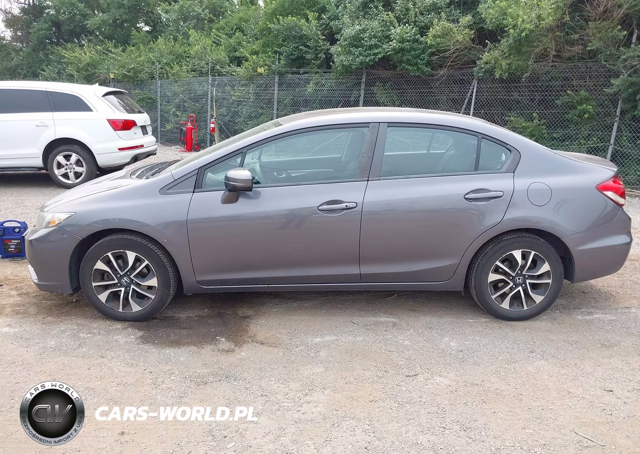 2015 Honda Civic Ex VIN:2HGFB2F8XFH555542 - 14