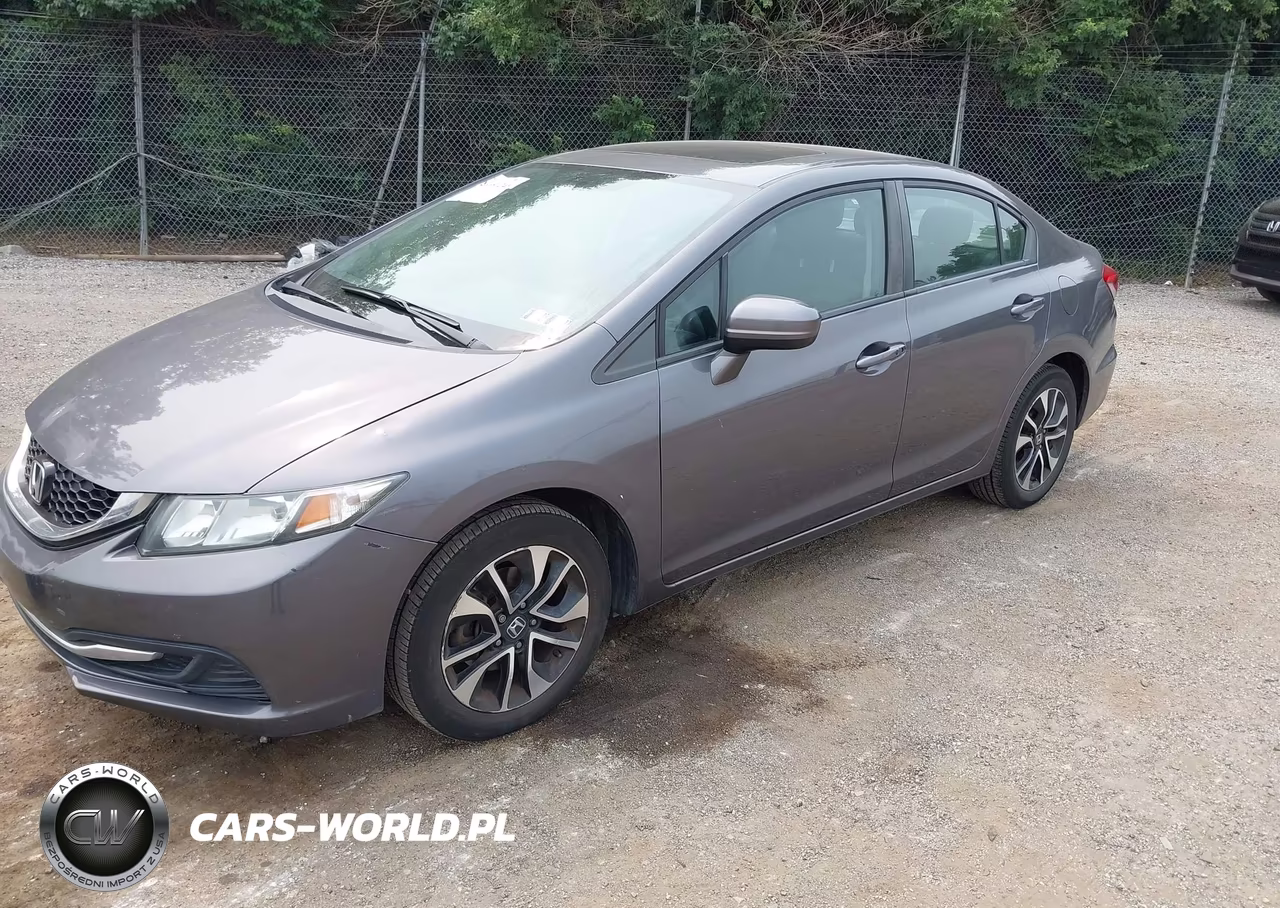 2015 Honda Civic Ex VIN:2HGFB2F8XFH555542 - 2