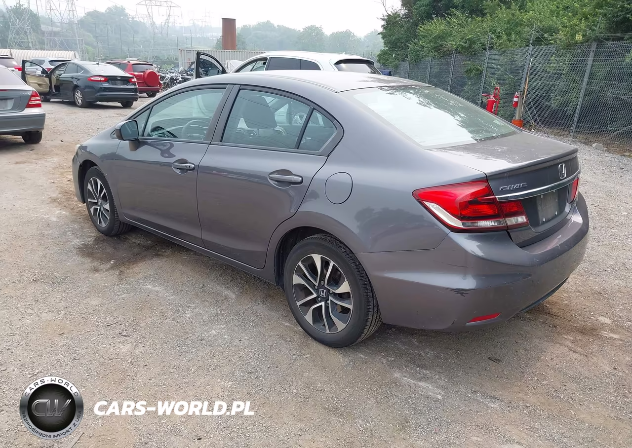 2015 Honda Civic Ex VIN:2HGFB2F8XFH555542 - 3