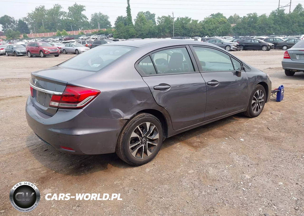 2015 Honda Civic Ex VIN:2HGFB2F8XFH555542 - 4