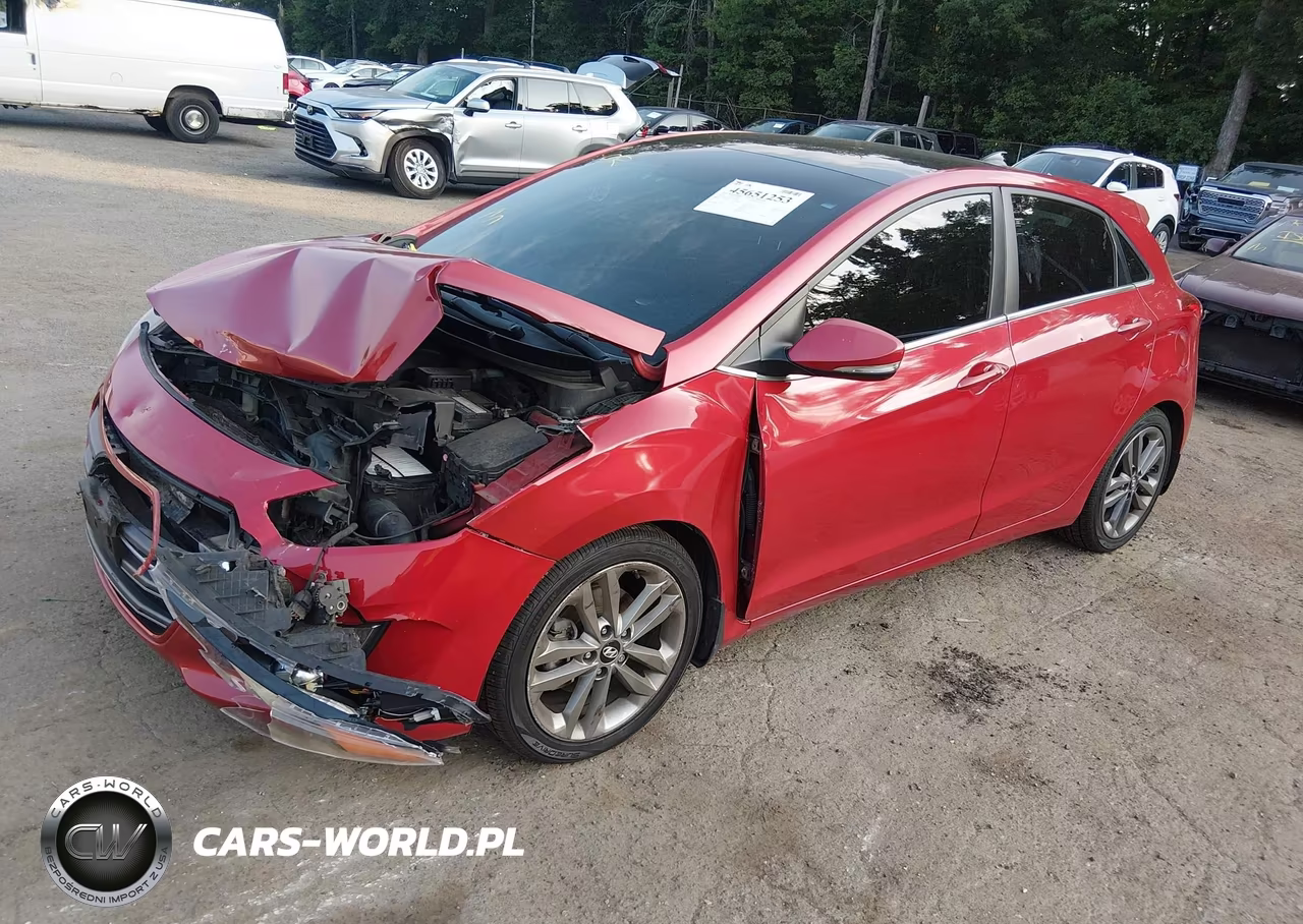2016 Hyundai Elantra Gt VIN:KMHD35LH2GU258591 - 2