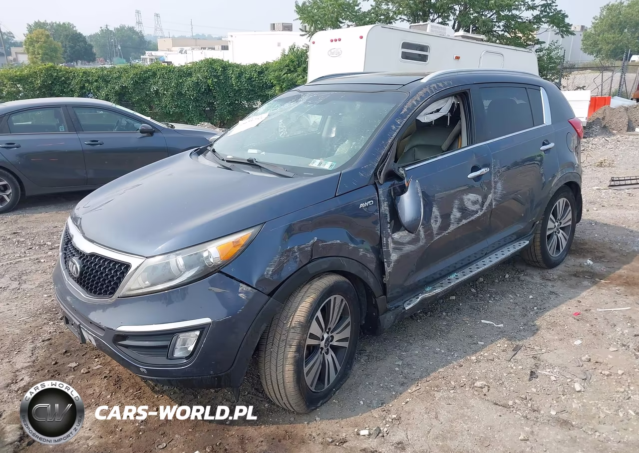 2014 Kia Sportage Ex VIN:KNDPCCAC0E7612150 - 2