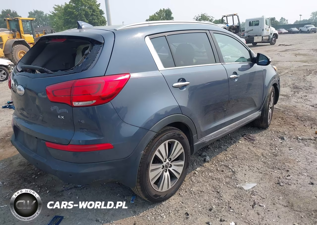 2014 Kia Sportage Ex VIN:KNDPCCAC0E7612150 - 4