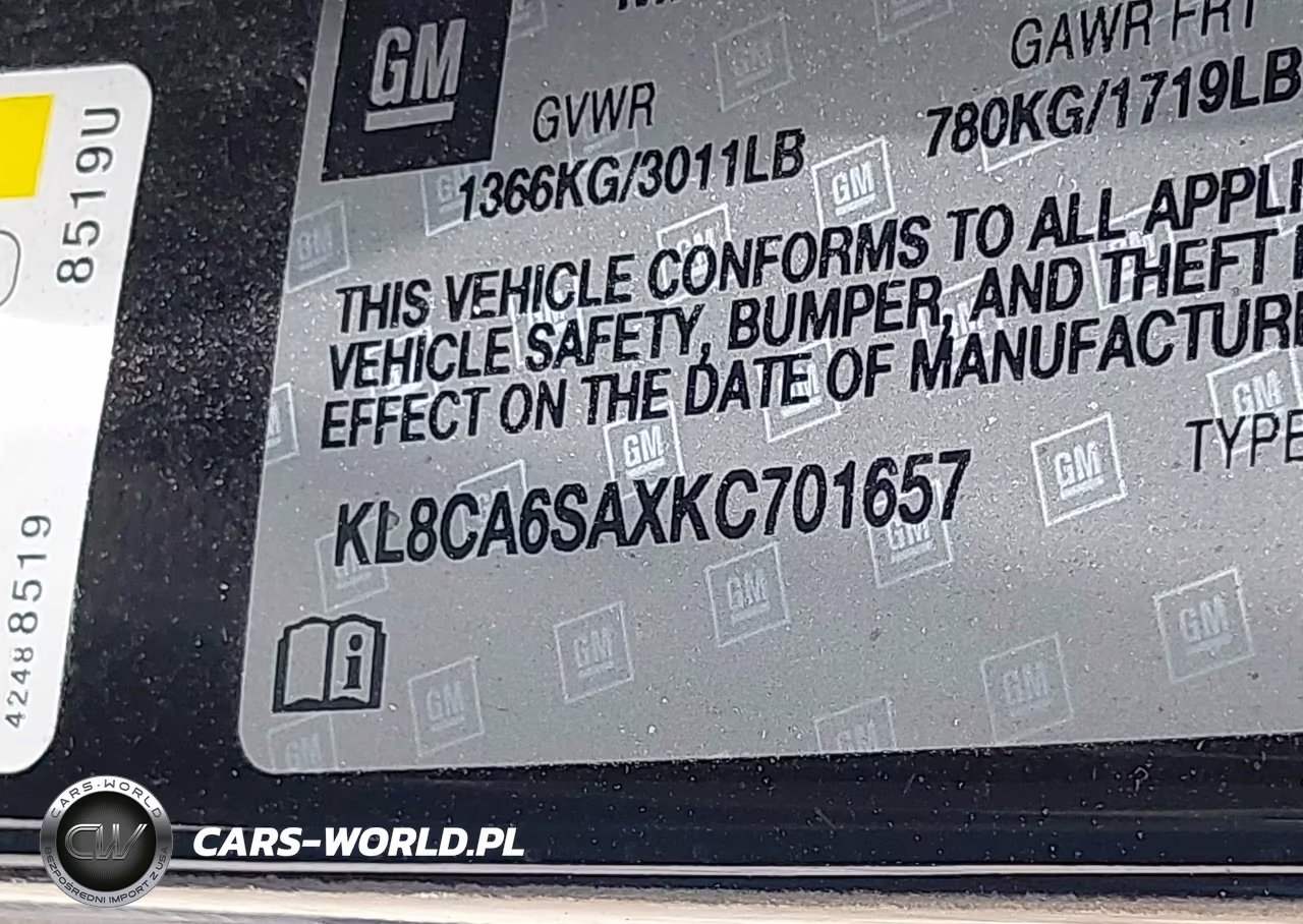 2019 Chevrolet Spark Ls Manual VIN:KL8CA6SAXKC701657 - 9