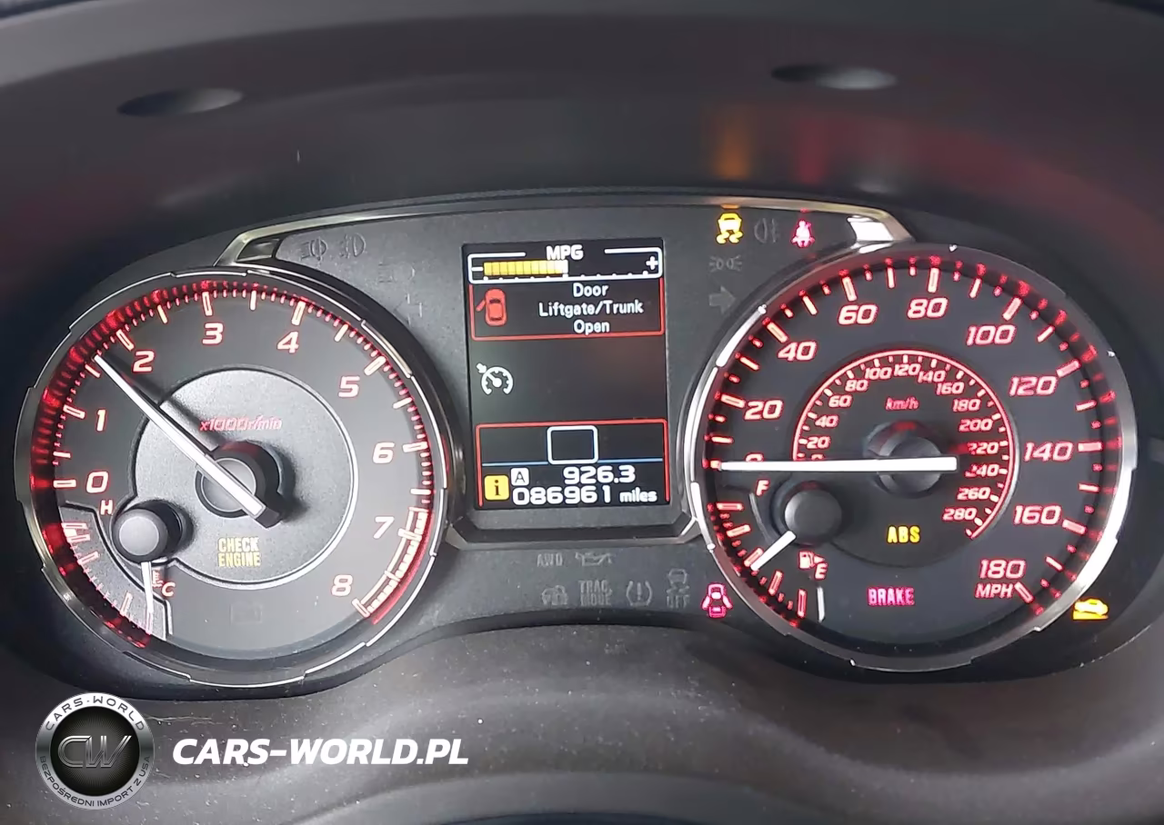 2015 Subaru Wrx Limited VIN:JF1VA1G65F9824640 - 7