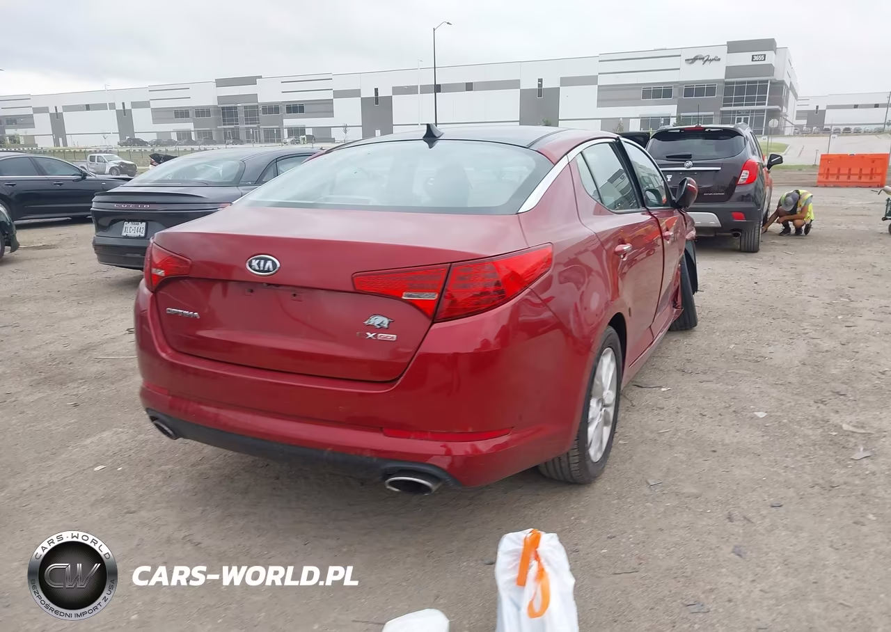 2011 Kia Optima Ex VIN:KNAGN4A77B5064672 - 4