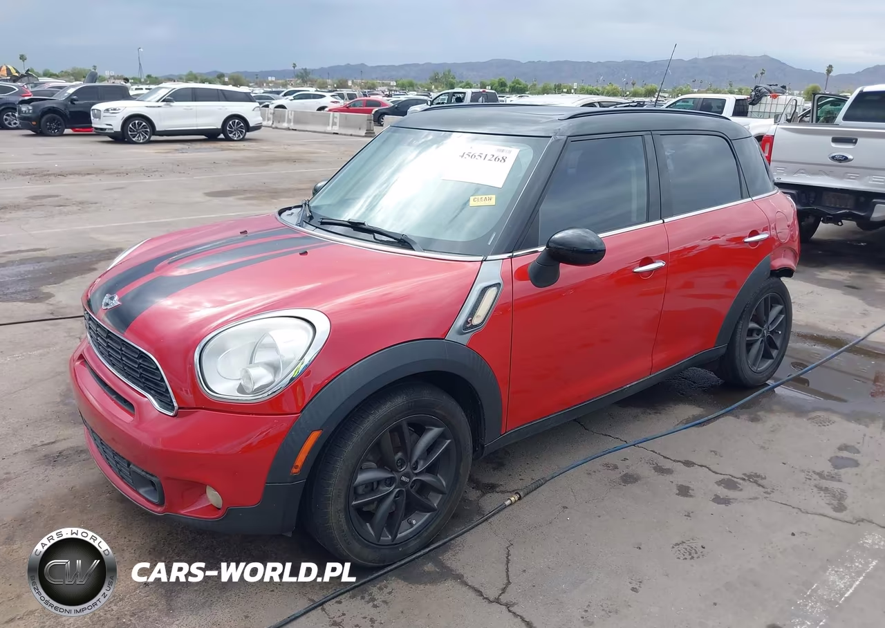 2013 Mini Countryman Cooper S VIN:WMWZC3C56DWP21544 - 2
