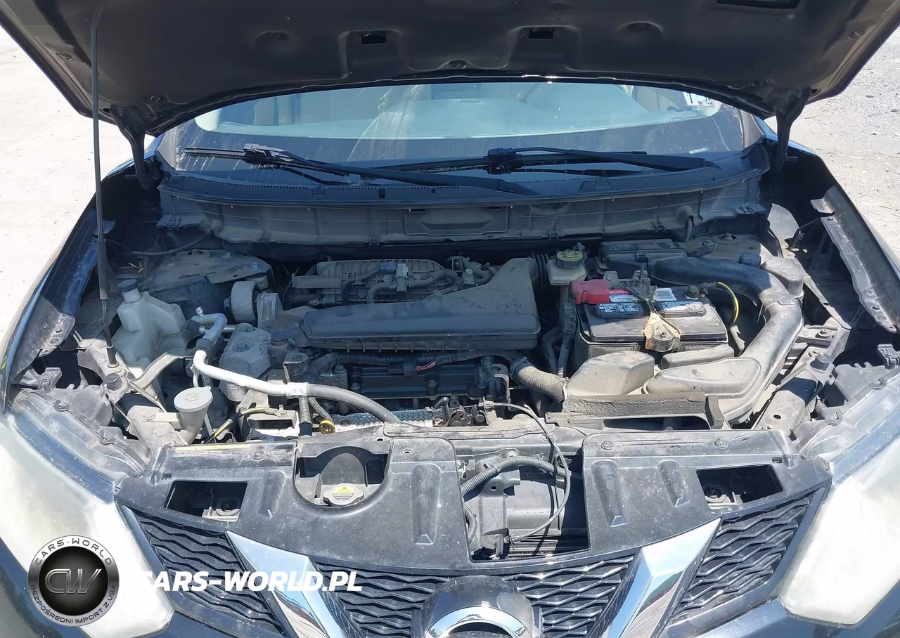 2015 Nissan Rogue S VIN:KNMAT2MV3FP562827 - 10