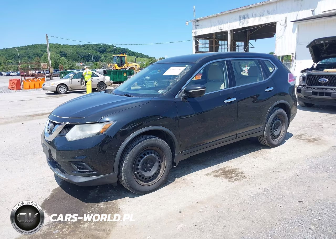 2015 Nissan Rogue S VIN:KNMAT2MV3FP562827 - 2