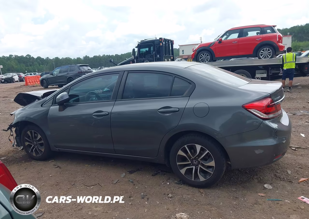 2013 Honda Civic Ex VIN:2HGFB2F82DH504694 - 14