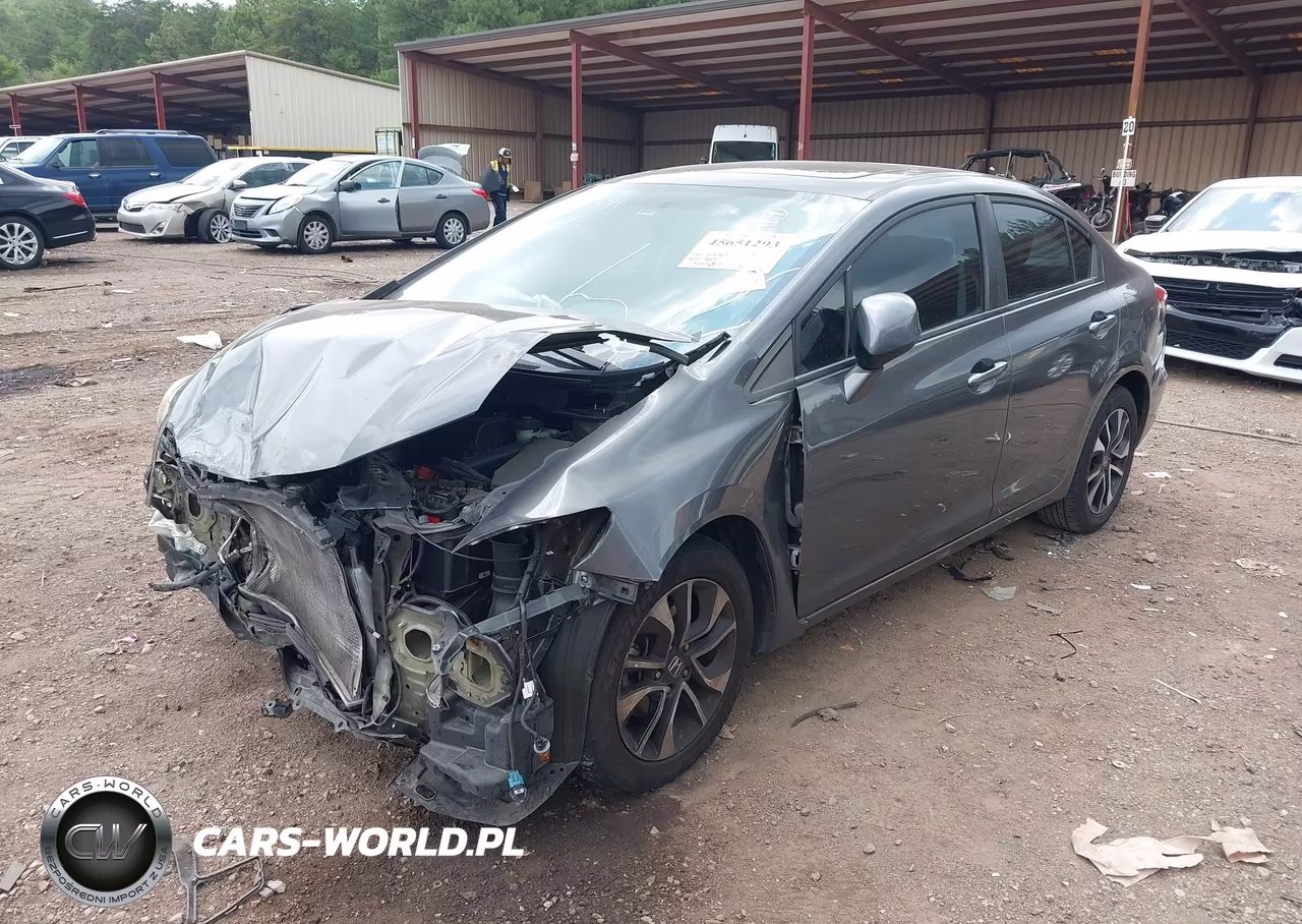2013 Honda Civic Ex VIN:2HGFB2F82DH504694 - 2