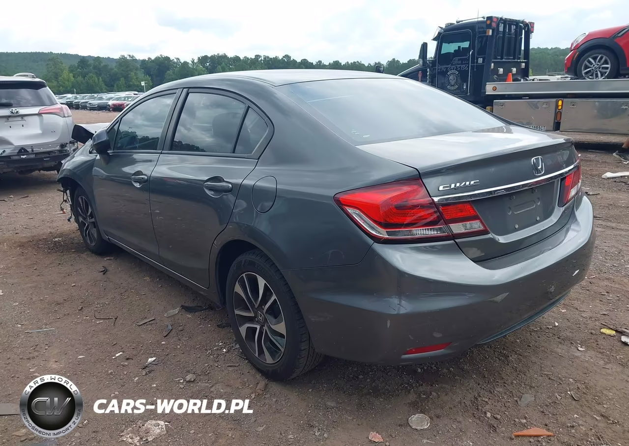 2013 Honda Civic Ex VIN:2HGFB2F82DH504694 - 3