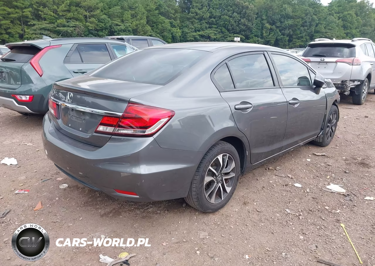 2013 Honda Civic Ex VIN:2HGFB2F82DH504694 - 4