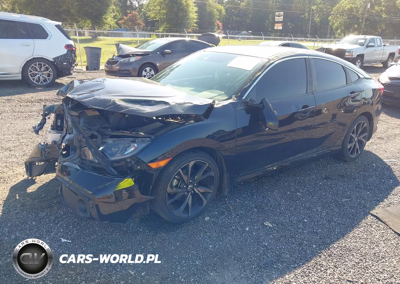 2021 Honda Civic Sport VIN:2HGFC2F81MH557268 - 2