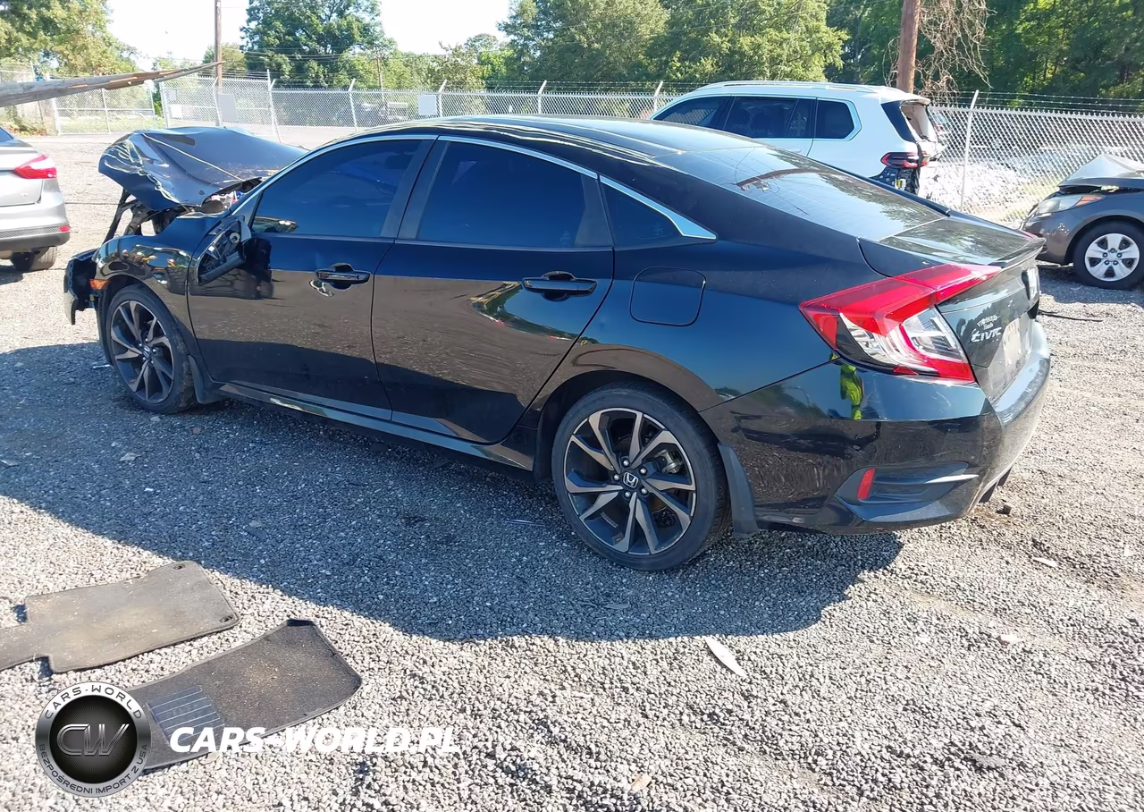 2021 Honda Civic Sport VIN:2HGFC2F81MH557268 - 3