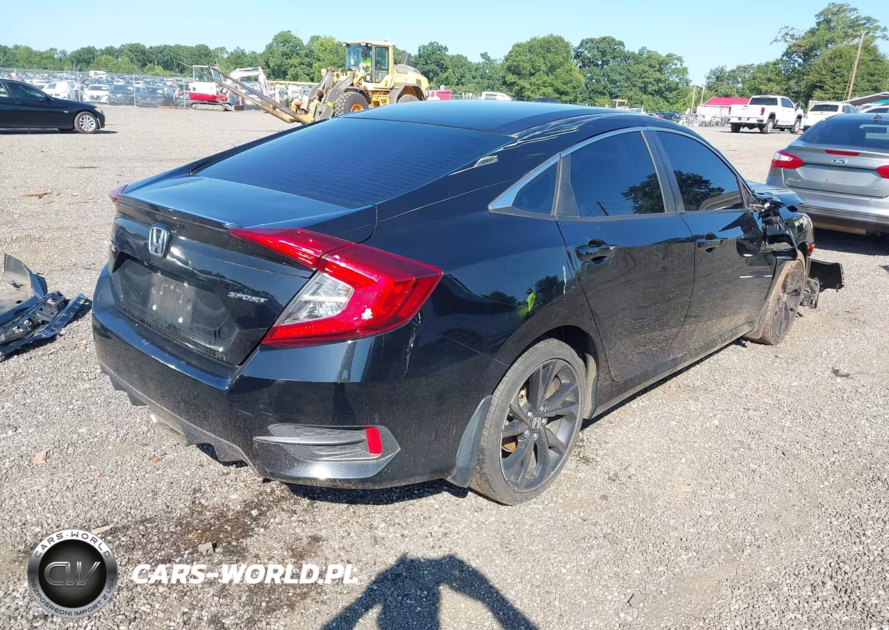 2021 Honda Civic Sport VIN:2HGFC2F81MH557268 - 4