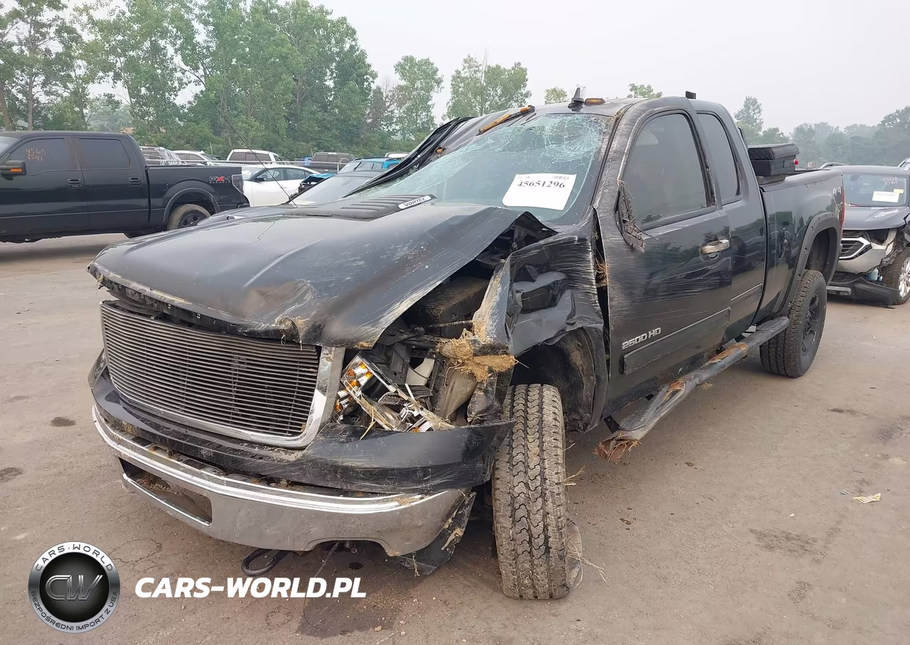 2011 GMC Sierra 2500Hd Sle VIN:1GT220CG2BZ458732 - 2