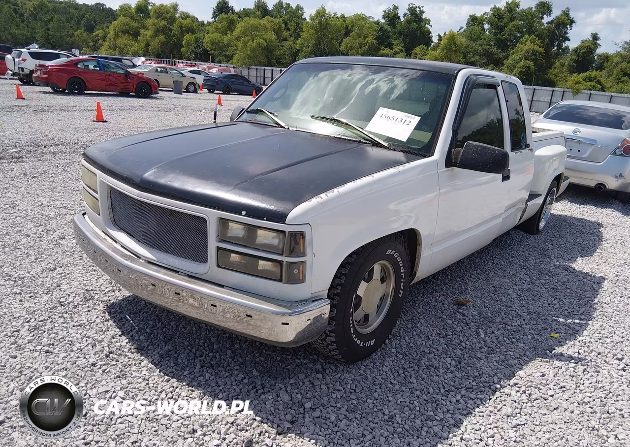 1997 GMC Sierra 1500 Sl Wideside VIN:2GDEC19R7V1503584 - 2