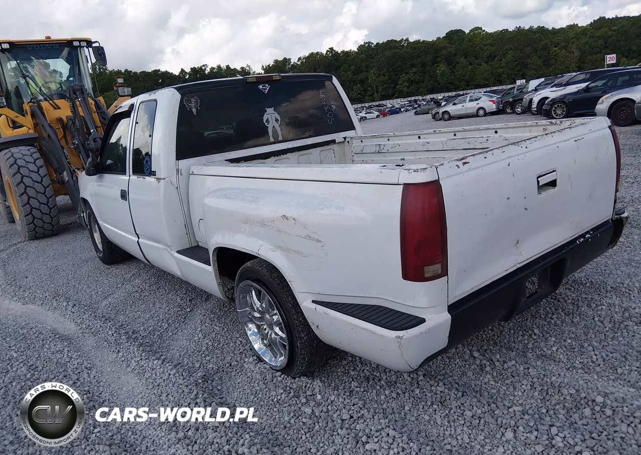 1997 GMC Sierra 1500 Sl Wideside VIN:2GDEC19R7V1503584 - 3