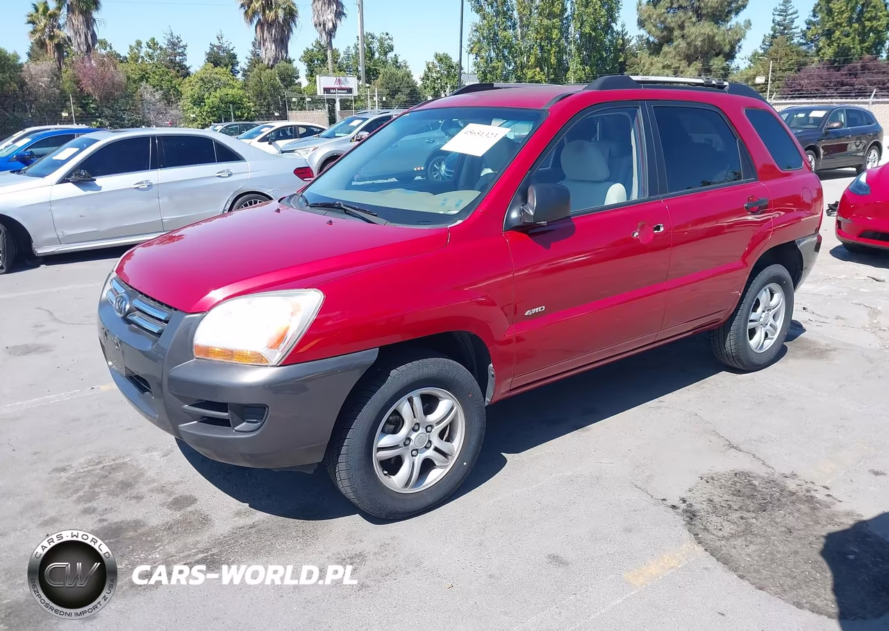 2008 Kia Sportage Lx V6 VIN:KNDJE723687478304 - 2